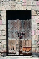 Studded Door