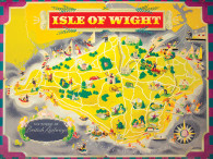 IOW RAILWAY POSTER